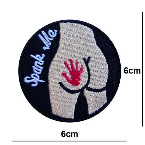 Spank funny embroidered - spank, me