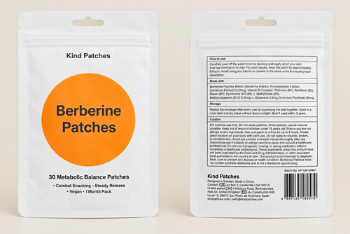 Kind patches berberine - kind,