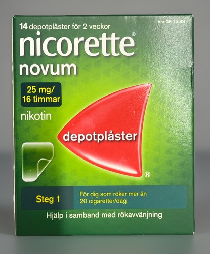 Patches nicorette step 1 - step,