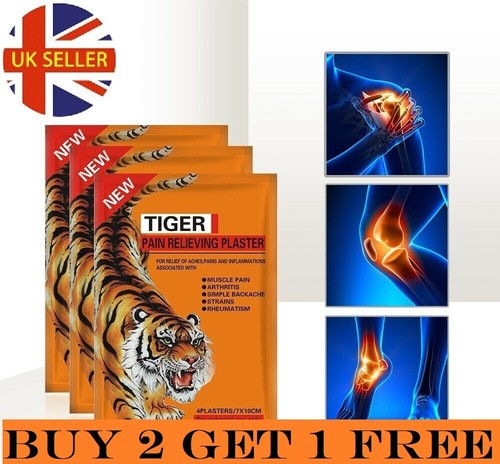 Tiger pain relieving patches - tiger,