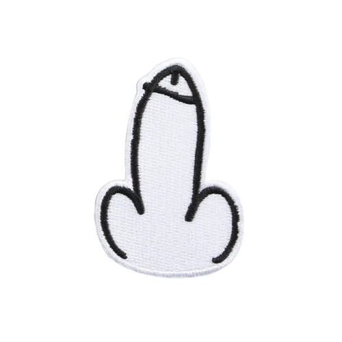 Rude adult patch - adult,