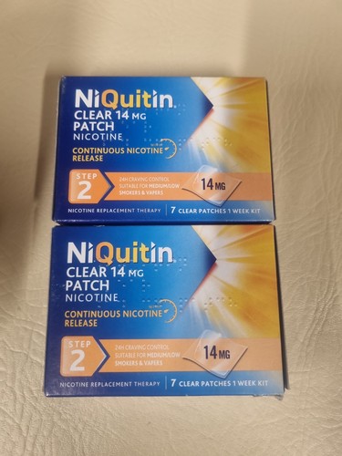 Niquitin clear 14mg patch - 14mg,