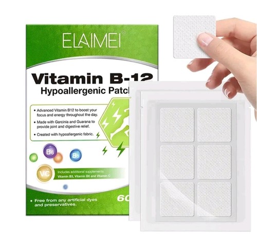 B12 plus multivitamin patches - b12,