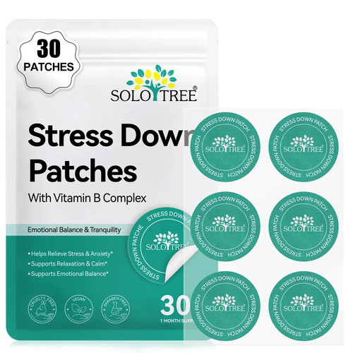 Stress down patches natural - stress, 30