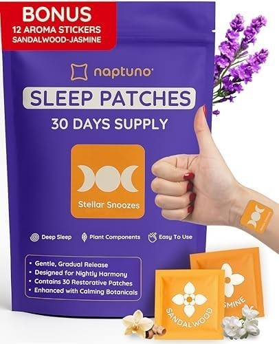 Sleep patches lavender 30pcs - lavender,