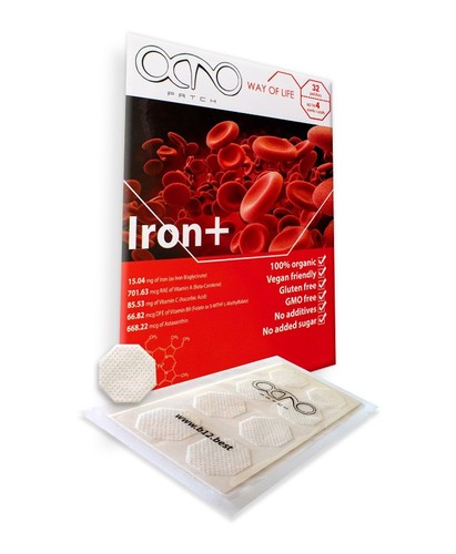 Iron transdermal patches for - iron+,