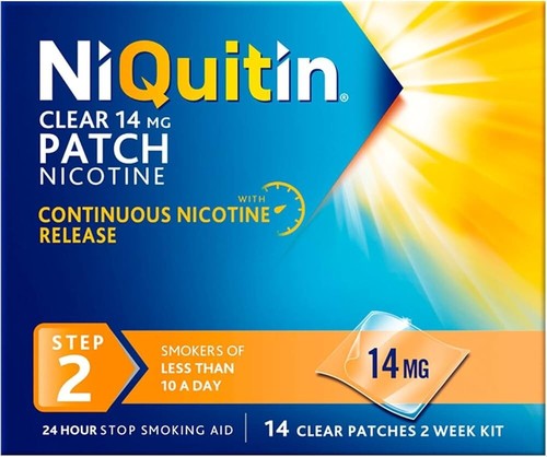 Niquitin clear 14mg step - niquitin, 2