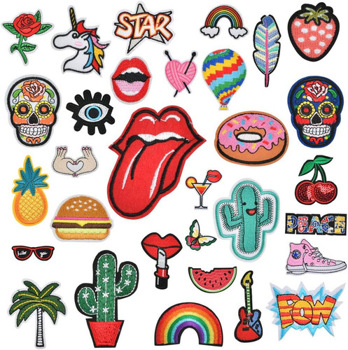 32pcs iron patches for - 32pcs,