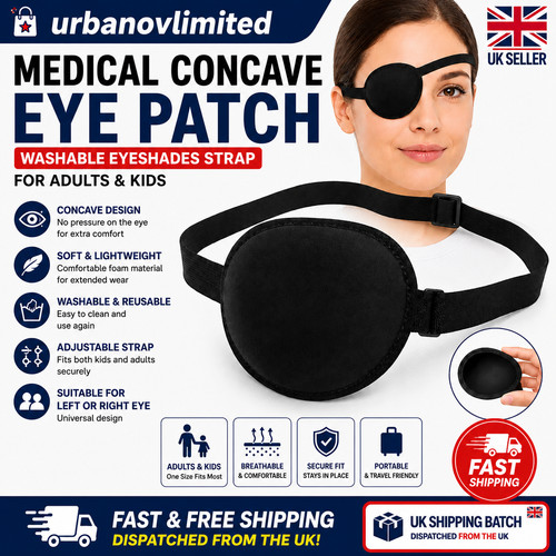 Washable eye patch - washable, adjustable
